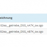 SW Teilenummer Suche in Tabelle